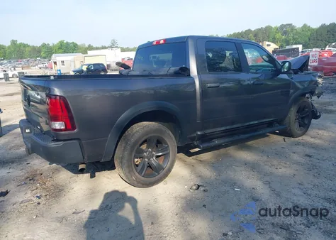 2021 Ram 1500 Classic Warlock 4X2 5'7 Box из США, поврежденный, VIN 1C6RR6LG5MS508684